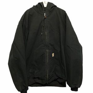 Carhartt Mens Full Zip Thick Hooded Coat